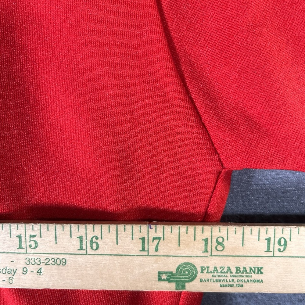 VTG Hawks Hi Style Jersey Size Medium - Red - Number #3 See Photos Athletic Unif - Picture 6 of 7